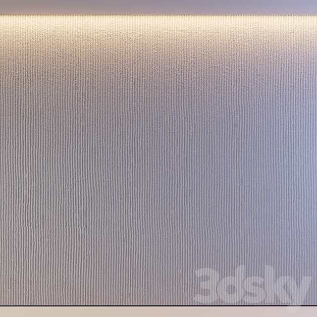 Wall decoration material No. 26 3DS Max Model - thumbnail 2