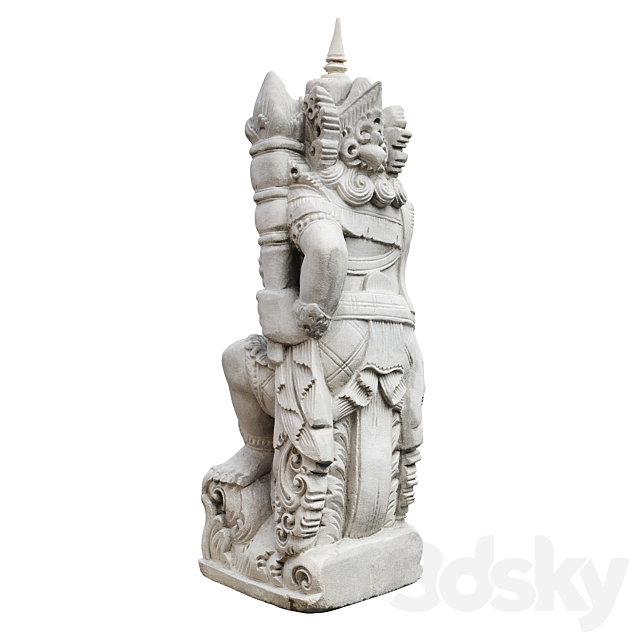 Bali scans. Raksasa. 3DS Max Model - thumbnail 3