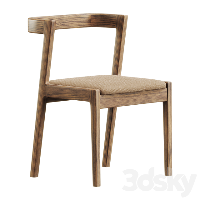 Node Dining chair 3DS Max Model - thumbnail 3