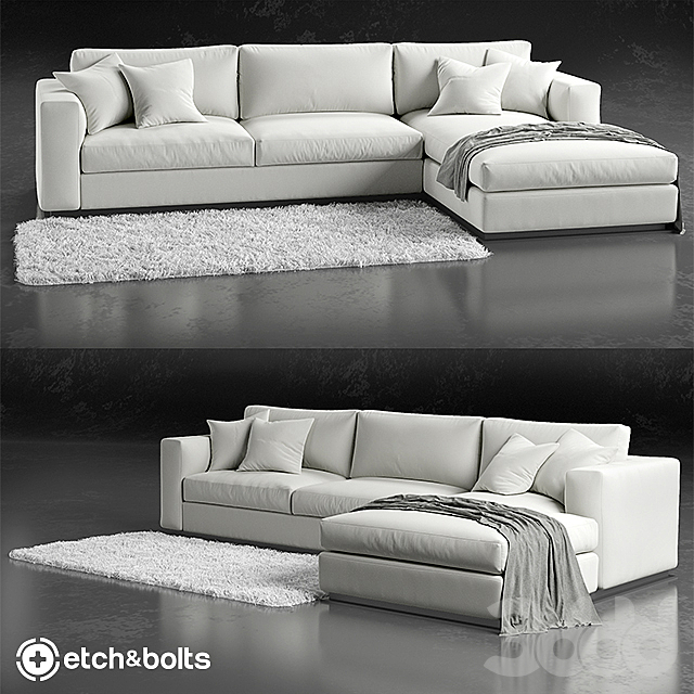 
                                                                                                            Etch&Bolts Eudora L-Shaped Sofa
                                                    