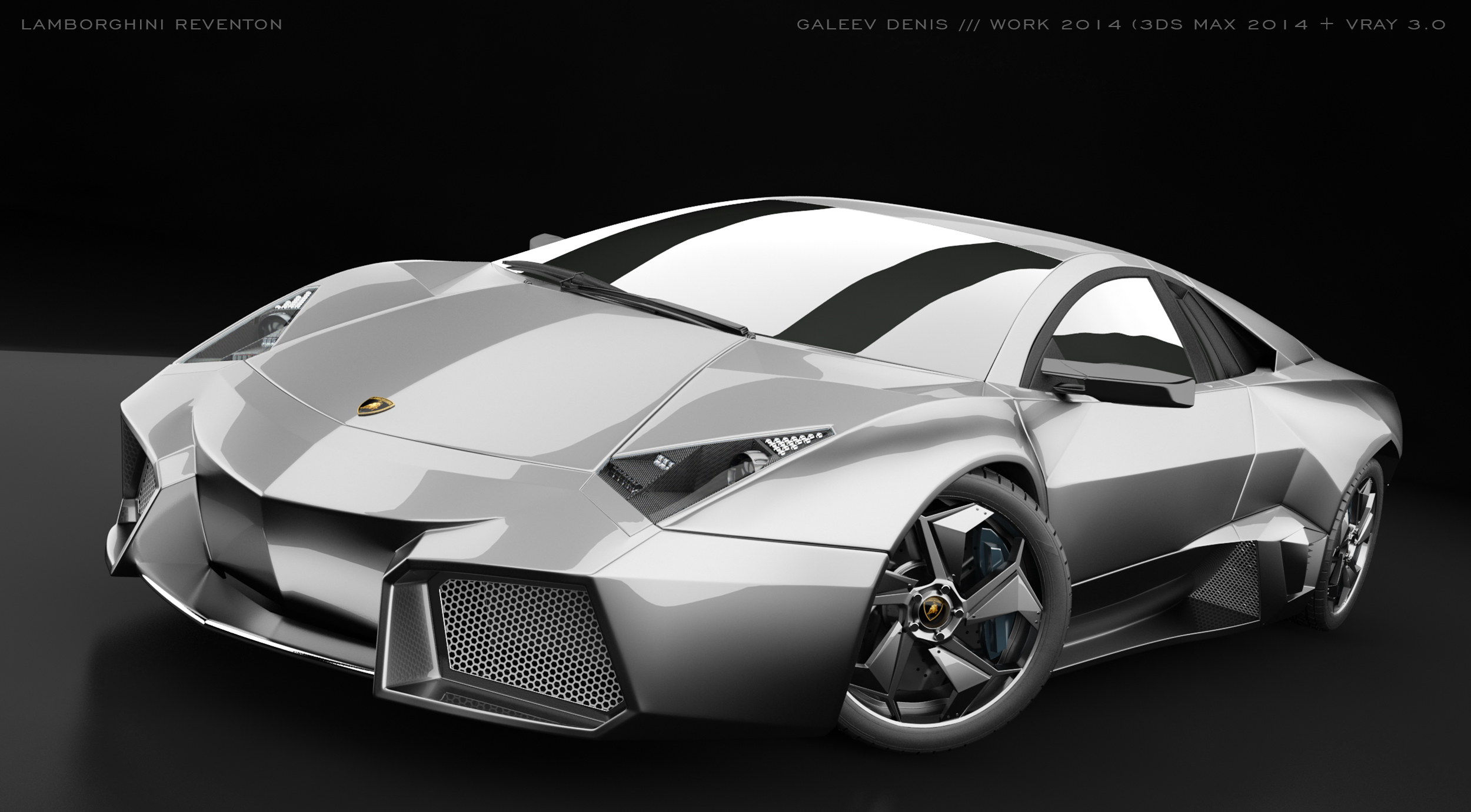 Lamborghini Reventon - Работа из галереи 3D Моделей