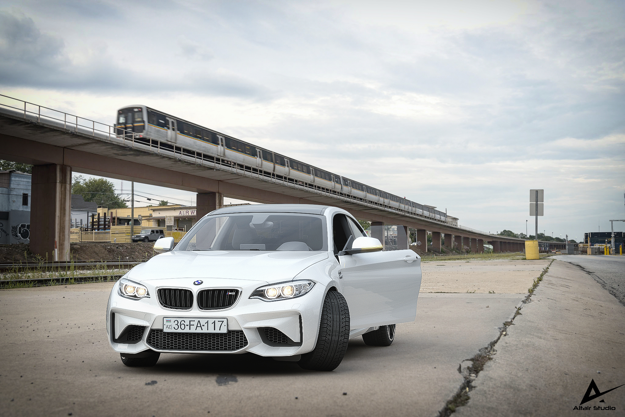 BMW M2 - Работа из галереи 3D Моделей