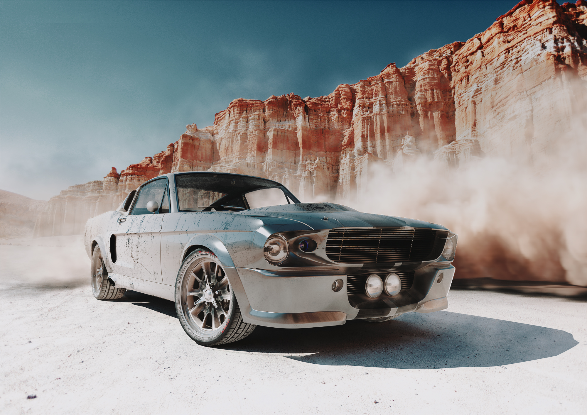 Ford Mustang 1969 -    3D 