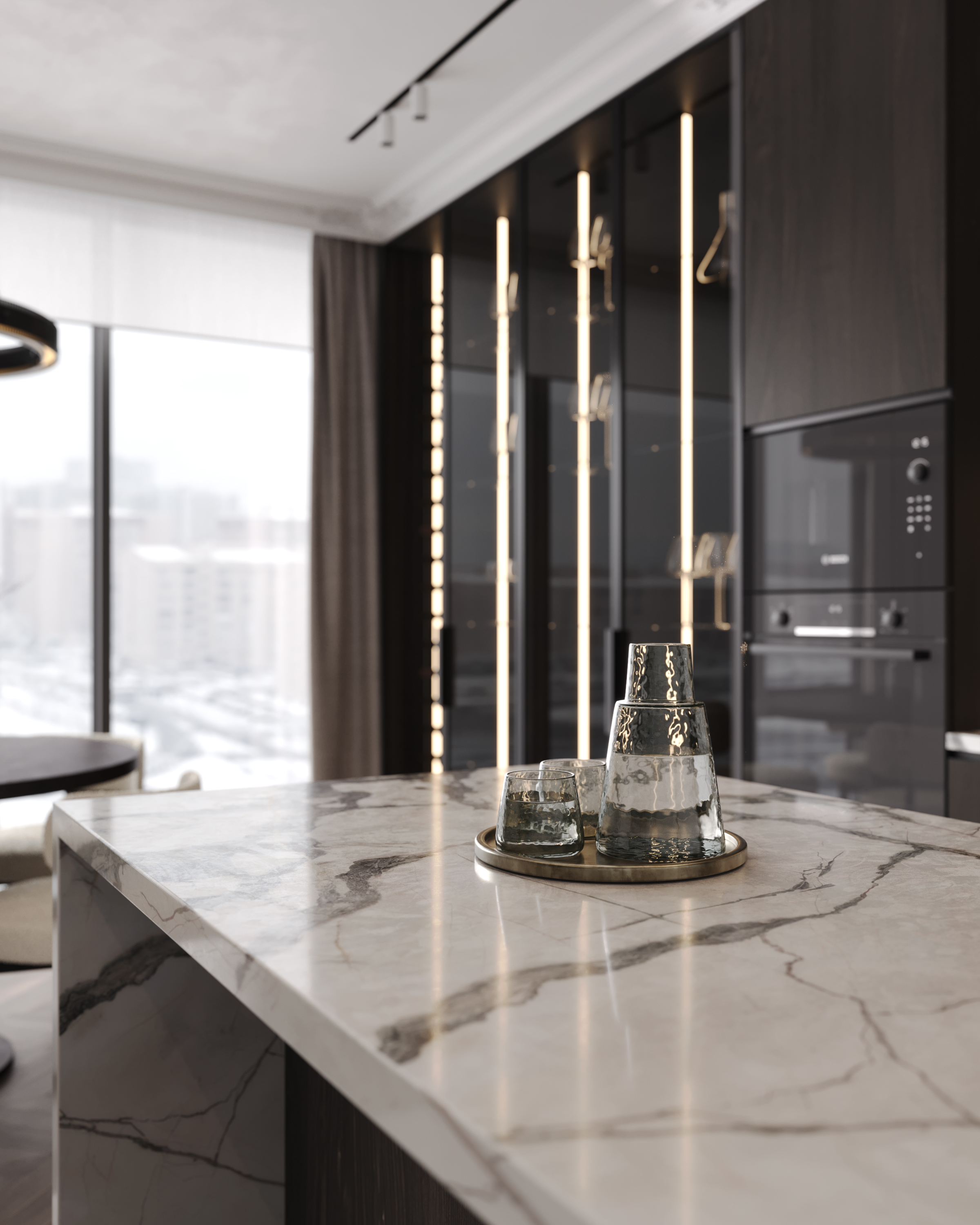 AVRORA DINING ROOM - Работа из галереи 3D Моделей
