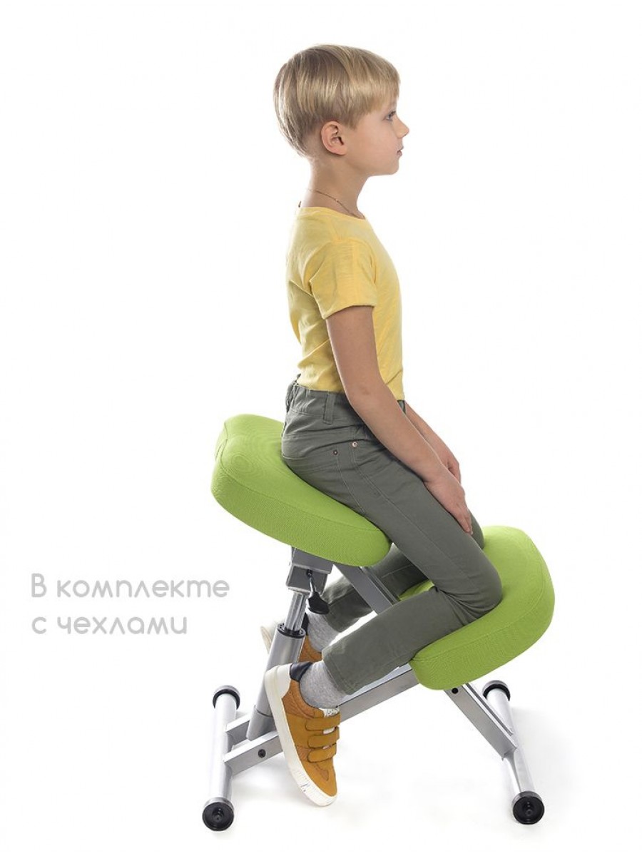 Металлический коленный стул с ГАЗ-лифтом Smartstool km01l