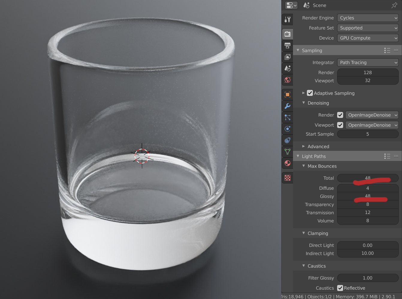 Как сделать картинку в blender прозрачной